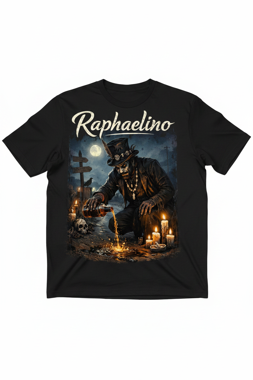 Raphaelino Mystic Voodoo T-Shirt Mockup